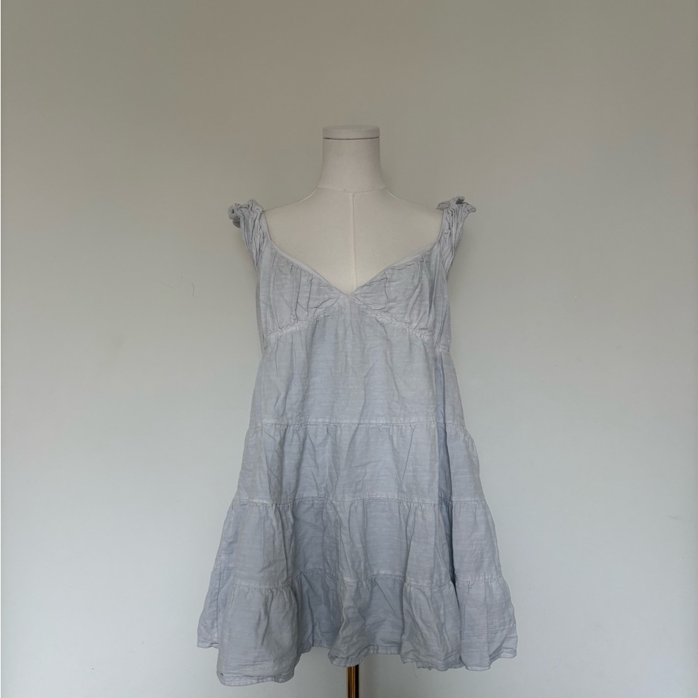 Altar'd State Light Blue Mini Dress